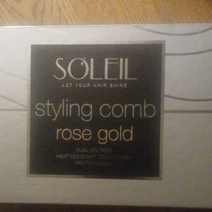 Rose Gold Styling Comb